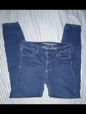 American Eagle Outfitters Indigo Blue Jegging Jeans Size 10 Regular